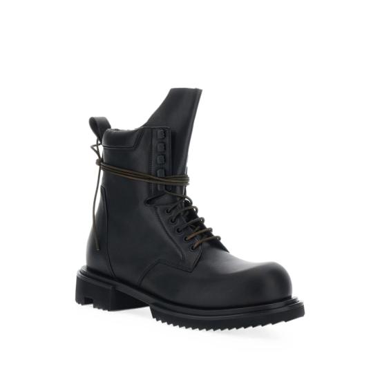  릭 오웬스 부츠 로우 아미 게이브  블랙 - RICK OWENS