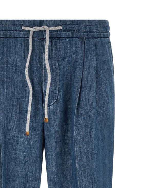 브루넬로 쿠치넬리 데님 팬츠 LDMH263E1710C1477 BLUE - BRUNELLO CUCINELLI