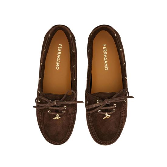  살바토레 페라가모 로퍼 페라가모 다크 브라운 모카신 - SALVATORE FERRAGAMO