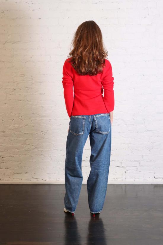 26FW NEEDBY Vintage 데님 팬츠 니드바이 빈티지 하라주쿠 진, 타루마 색상, 3년 워싱 - OTHER BRANDS