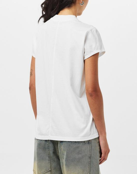  릭 오웬스 반팔 티셔츠 Drkshdw 스몰 레벨 로고 티셔츠 - RICK OWENS