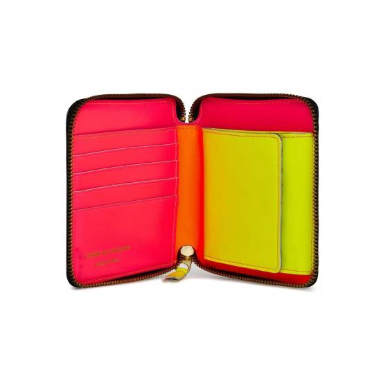  꼼데가르송 지갑 Comme Des Garçons Portefeuille Super Fluo  오렌지 - COMME DES GARCONS