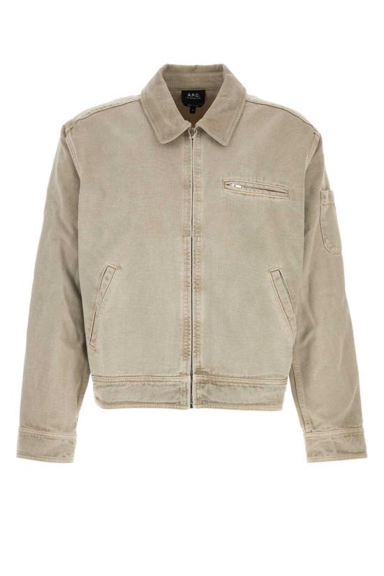  아페쎄 데님 자켓 A.P.C. 그레이 데님 알렉시스 재킷 매스틱