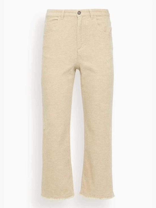  이자벨마랑 크롭 팬츠 Isabel Marant Ruthie 팬츠 에크루