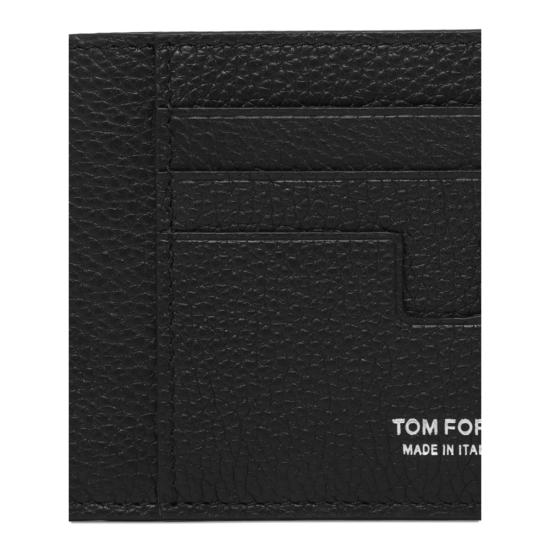  톰포드 남성지갑 톰 포드 송아지 가죽 카드홀더 블랙 - TOMFORD
