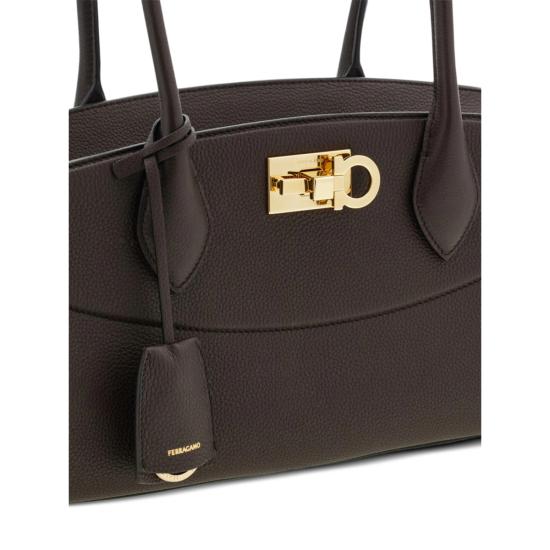 살바토레 페라가모 가방 페라가모 스튜디오 소프트 숄더백 브라운 - SALVATORE FERRAGAMO