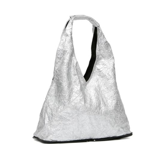  MM6 메종마르지엘라 지갑 메종 마르지엘라 MM6 지퍼형  블랙/메탈릭 - MM6 MAISON MARGIELA