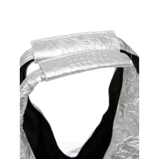  MM6 메종마르지엘라 지갑 메종 마르지엘라 MM6 지퍼형  블랙/메탈릭 - MM6 MAISON MARGIELA