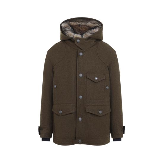 26FW 몽클레어 패딩 L20971A00038 599X5 29A DARK BROWN - MONCLER