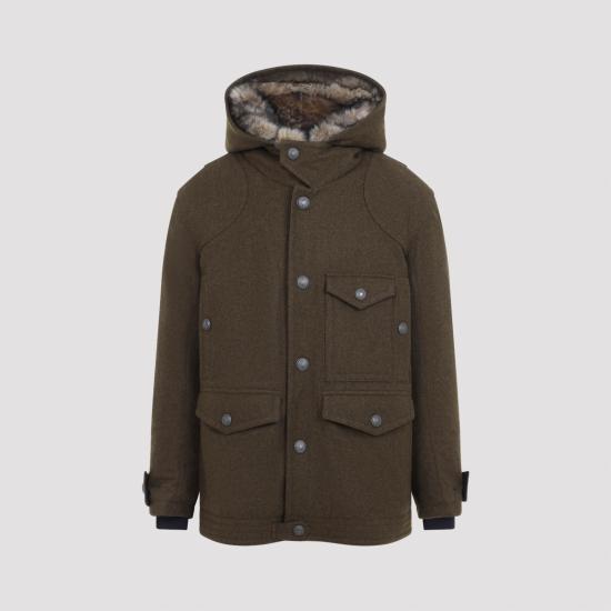 26FW 몽클레어 패딩 L20971A00038 599X5 29A DARK BROWN