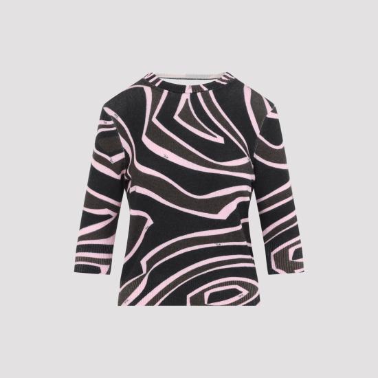 26FW 푸찌 스웨터 6UKM72 6U960 020 KHAKI PINK - PUCCI