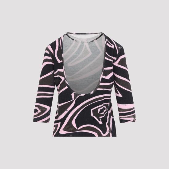 26FW 푸찌 스웨터 6UKM72 6U960 020 KHAKI PINK - PUCCI
