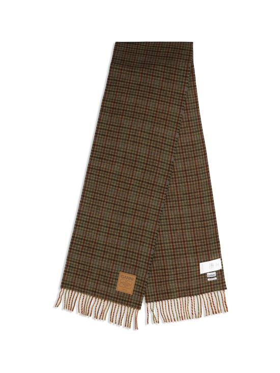 26FW 가니 머플러/스카프 B3020266 999 BROWN - GANNI
