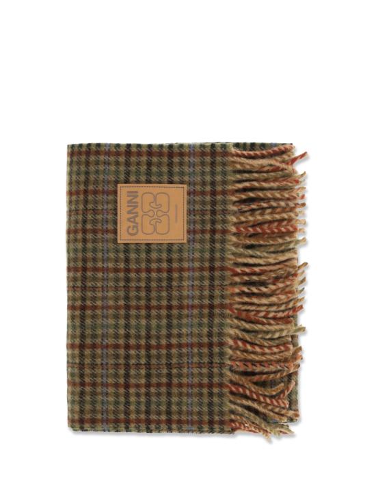 26FW 가니 머플러/스카프 B3020266 999 BROWN