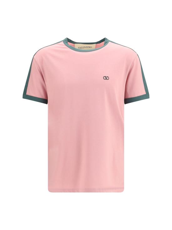 26FW 발렌티노 가라바니 반팔 티셔츠 9V0MG10VBR6 1TP PINK