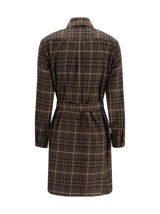 26FW 버버리 원피스 8134747 C6548 BROWN - BURBERRY