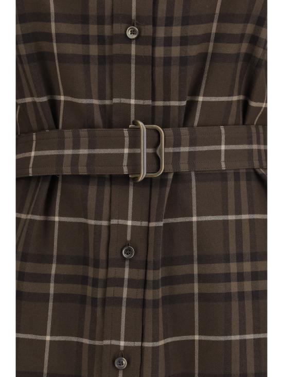 26FW 버버리 원피스 8134747 C6548 BROWN - BURBERRY