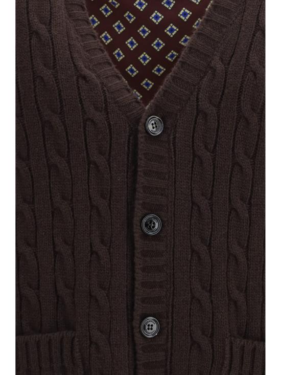 26FW 발렌티노 가라바니 스웨터 9V0KA06WBQK MB1 BROWN - VALENTINO GARAVANI