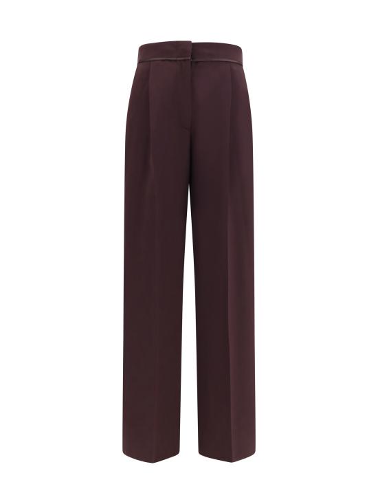 26FW 포르테포르테 스트레이트 팬츠 15328MYPANTS F50M2503 PURPLE