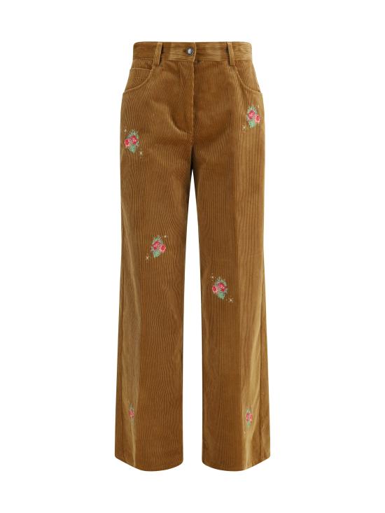 26FW 포르테포르테 스트레이트 팬츠 15322BISMYPANTS F50M3068 BROWN