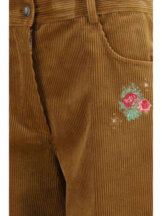 26FW 포르테포르테 스트레이트 팬츠 15322BISMYPANTS F50M3068 BROWN - FORTE FORTE