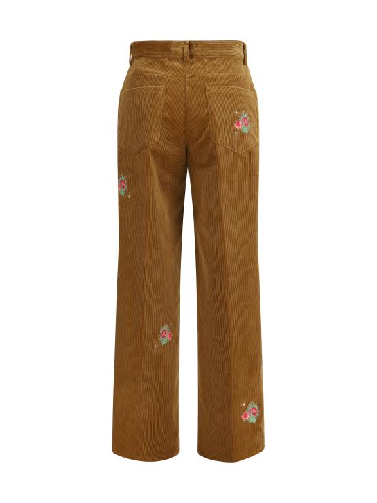 26FW 포르테포르테 스트레이트 팬츠 15322BISMYPANTS F50M3068 BROWN - FORTE FORTE