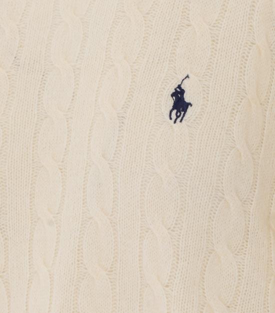 26FW 폴로 랄프로렌 케이블 니트 스웨터 710876762010 ANDOVER CREAM WHITE - POLO RALPH LAUREN