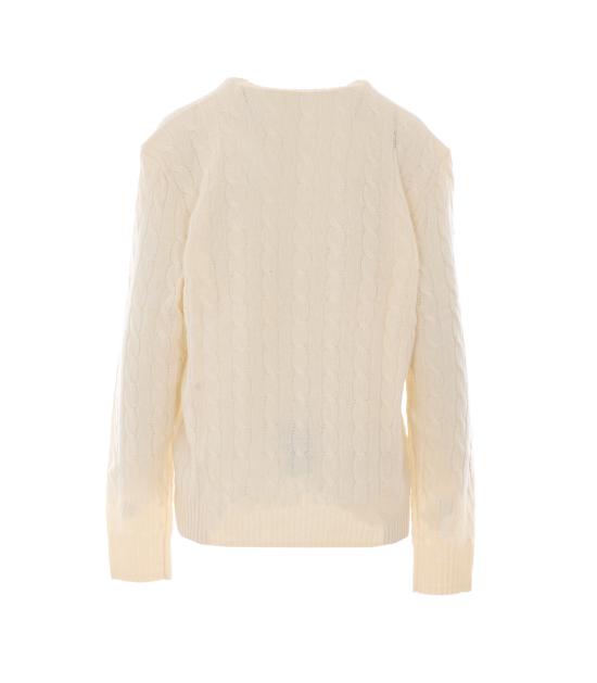 26FW 폴로 랄프로렌 케이블 니트 스웨터 710876762010 ANDOVER CREAM WHITE - POLO RALPH LAUREN