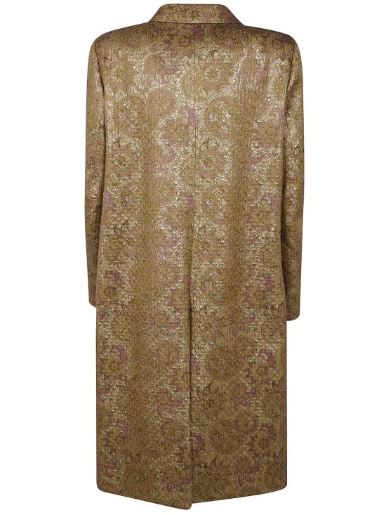 26FW 드리스 반 노튼 코트 262 010201 4346 954 GOLD - DRIES VAN NOTEN