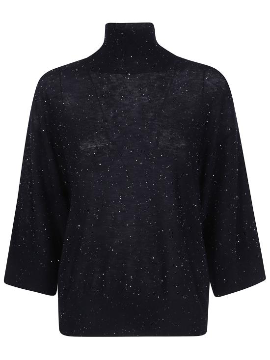 26FW 파비아나 필리피 터틀넥 MAD216F397 D722 825 BLACK