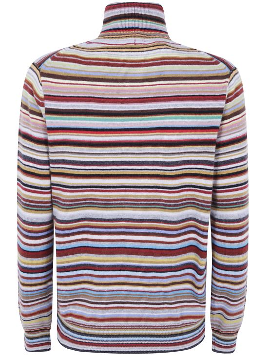 26FW 폴 스미스 터틀넥 W1R 958N W11356 92 MULTICOLOR - PAUL SMITH