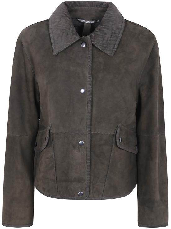 26FW 더 재키 레더스 가죽 자켓 MAEVE 28 DARK GREEN