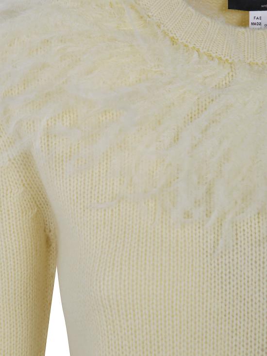26FW 파비아나 필리피 스웨터 MAD226F490 M438 713 VANILLA YELLOW - FABIANA FILIPPI