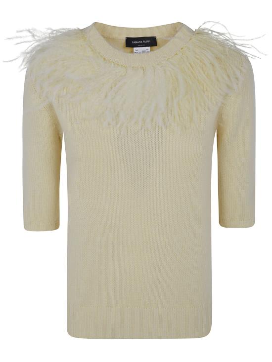 26FW 파비아나 필리피 스웨터 MAD226F490 M438 713 VANILLA YELLOW
