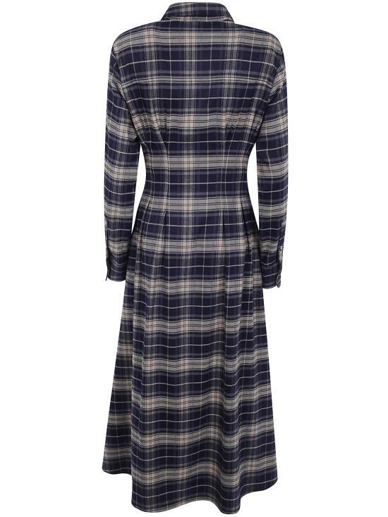 26FW 세인트바쓰 미디 원피스 LSY0001 04103M 1161 TARTAN - MC2 SAINT BARTH