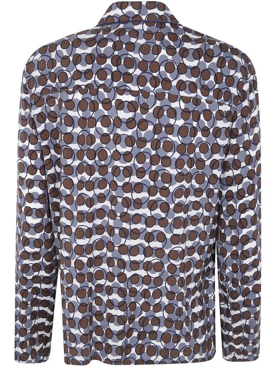 26FW 로라 우비나티 블라우스 I6T11SC 03 GREY COCOA NAVY - LAURA URBINATI
