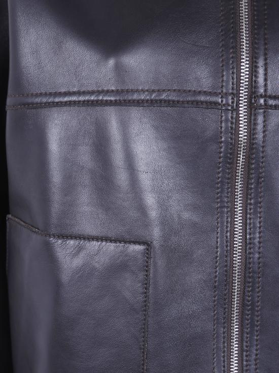 26FW 더 재키 레더스 가죽 자켓 GUYA 06 DARK BROWN - THE JACKIE LEATHERS