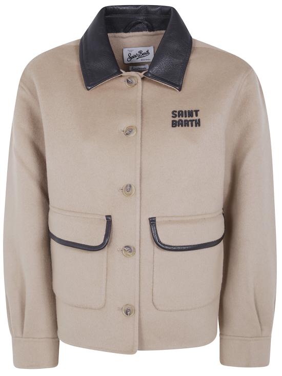 26FW 세인트바쓰 자켓 GCN0001 00998M 11 BEIGE SB PATCH