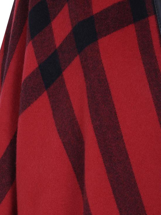 26FW 랄프 로렌 케이프 454P23625 004 RED BLACK - RALPH LAUREN