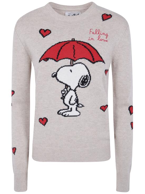 26FW 세인트바쓰 스웨터 QUE0014 00331M 11 EMB SNOOPY FALLING LOVE
