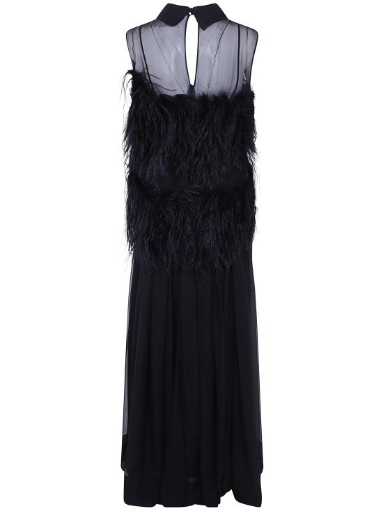 26FW 알베르타 페레티 롱 원피스 0420 5115 0555 BLACK - ALBERTA FERRETTI