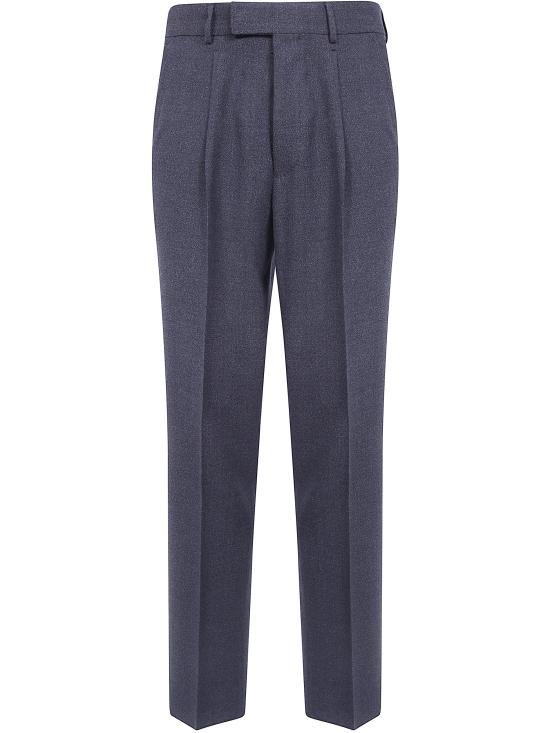 26FW 에르메네질도제냐 스트레이트 팬츠 432F01A4 75PM12 022 DARK GREY