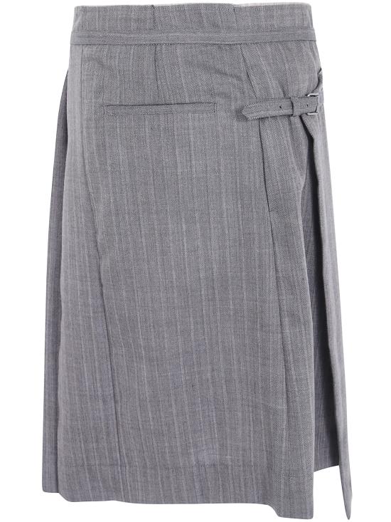 26FW 드리스 반 노튼 숏팬츠 262 020933 4042 801 CEMENT - DRIES VAN NOTEN