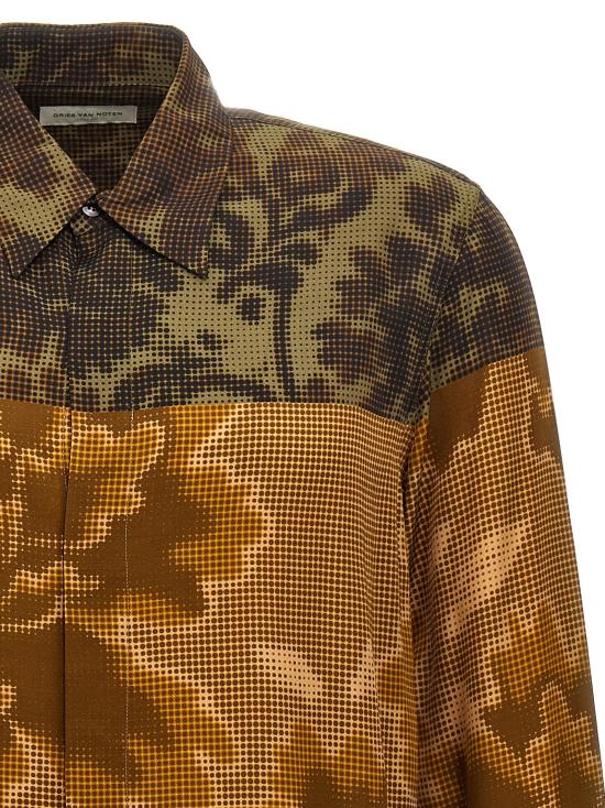  드리스 반 노튼 셔츠 LD2420207049080977 GOLD - DRIES VAN NOTEN