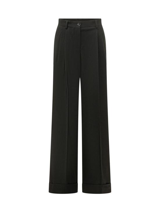 26FW 돌체앤가바나 스트레이트 팬츠 FTC02TFUBG6 N0000 NERO