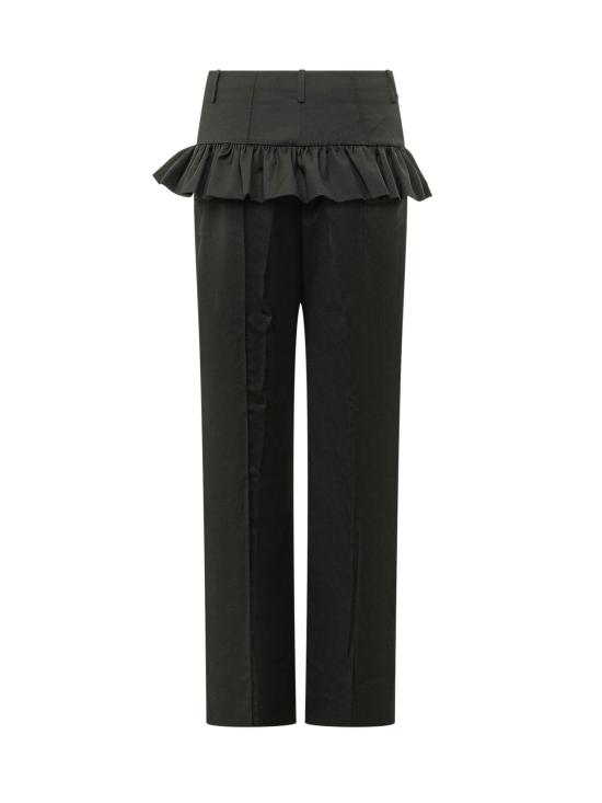 26FW 가니 스트레이트 팬츠 A1080199 099 BLACK - GANNI