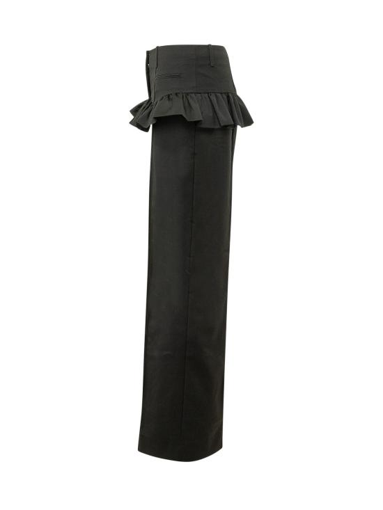 26FW 가니 스트레이트 팬츠 A1080199 099 BLACK - GANNI