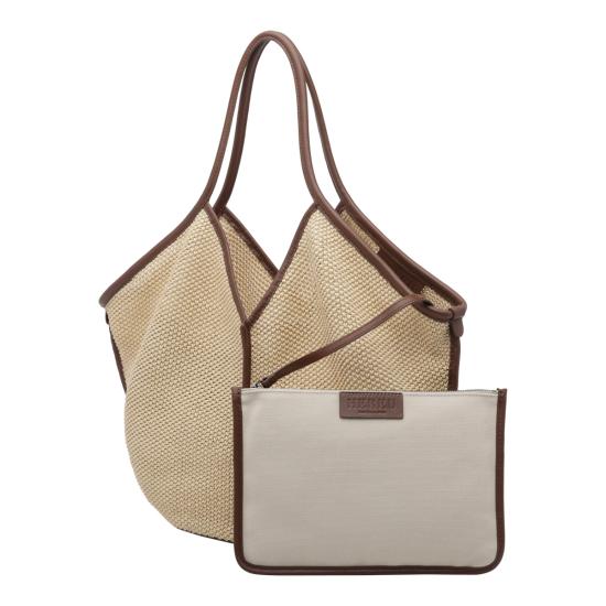26FW 헤레우 숄더백 CASORAWBS26 NATURAL CHESTNUT BEIGE - HEREU