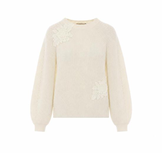 26FW 트윈셋 스웨터 262TT3190 00059 WHITE