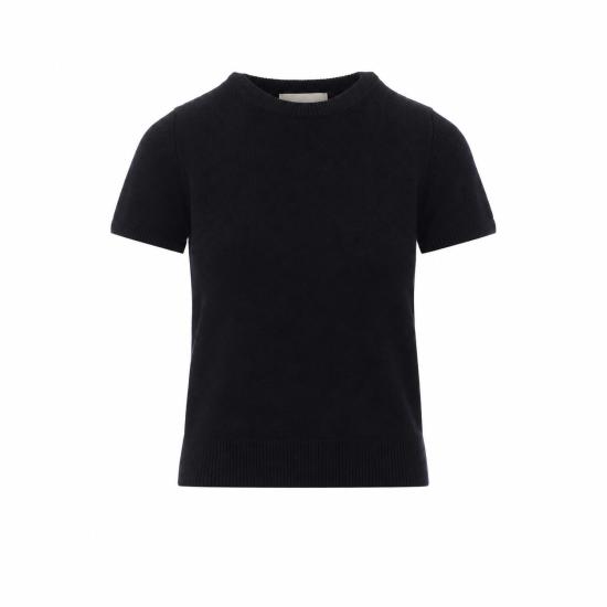 26FW 던스트 긴팔 티셔츠 UDSW6C201BK BLACK
